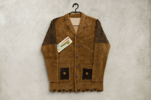 Women's Brown Wool Jersey