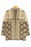 Beige & Brown Wool Blend Jersey