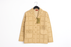 Brown Checked Wool Blend Jacket