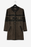 Black and Brown Embroidered Wool Long Jersey