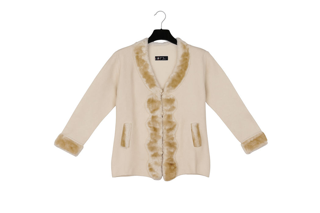 Women’s Woolen Coat – Rose Brown