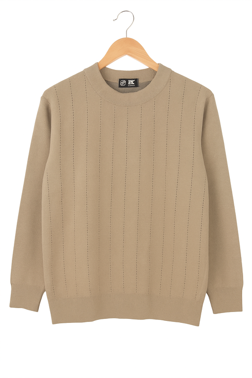 Rust Brown Knit Sweater