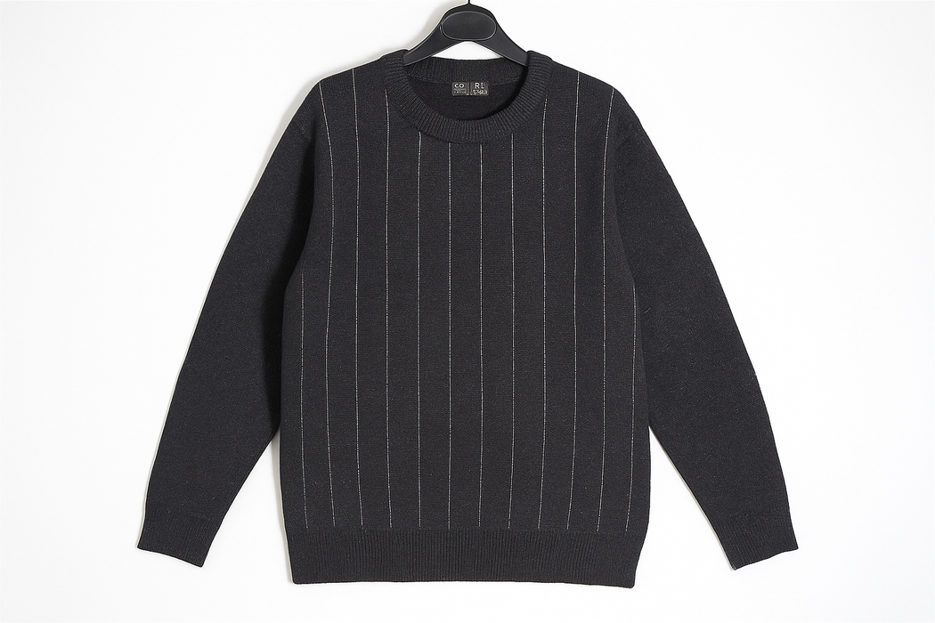 Rust Brown Knit Sweater