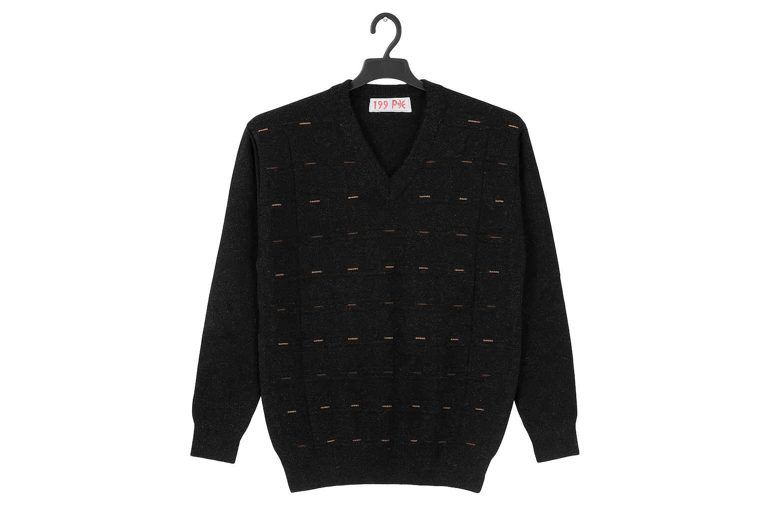 Blackish Grey Wool Jersey