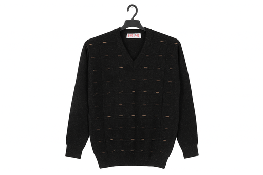 Blackish Grey Wool Jersey