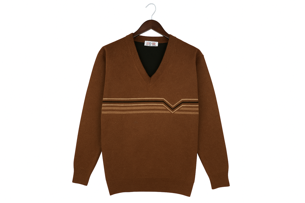 Brown Woolen Jersey